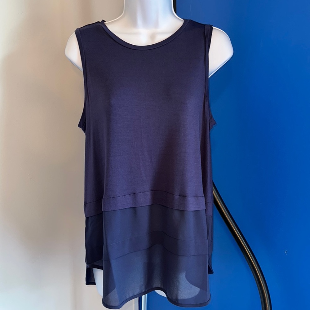 NWT Michael Kors Navy tank MEDIUM